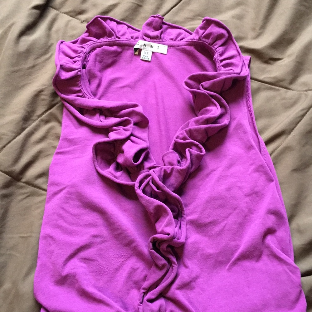 CAbi Ruffle Tank